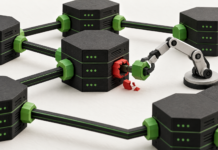 Node.js lança correções de segurança: o que atualizar e verificar Ilustração editorial de manutenção da infraestrutura web
